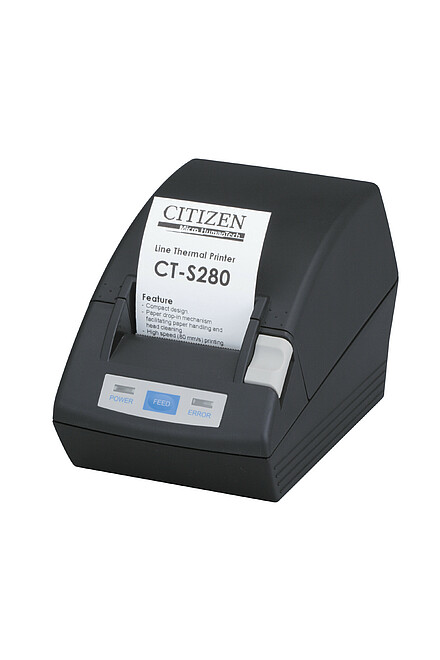 Impresora sobremesa de etiquetas Citizen CT-S280 CTS280PAEBK