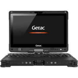 Getac V110, 29,5cm (11,6''), Full HD, QWERTZ (DE), Chip, USB, USB-C, BT, Wi-Fi, SSD, Win. 11 Pro, black